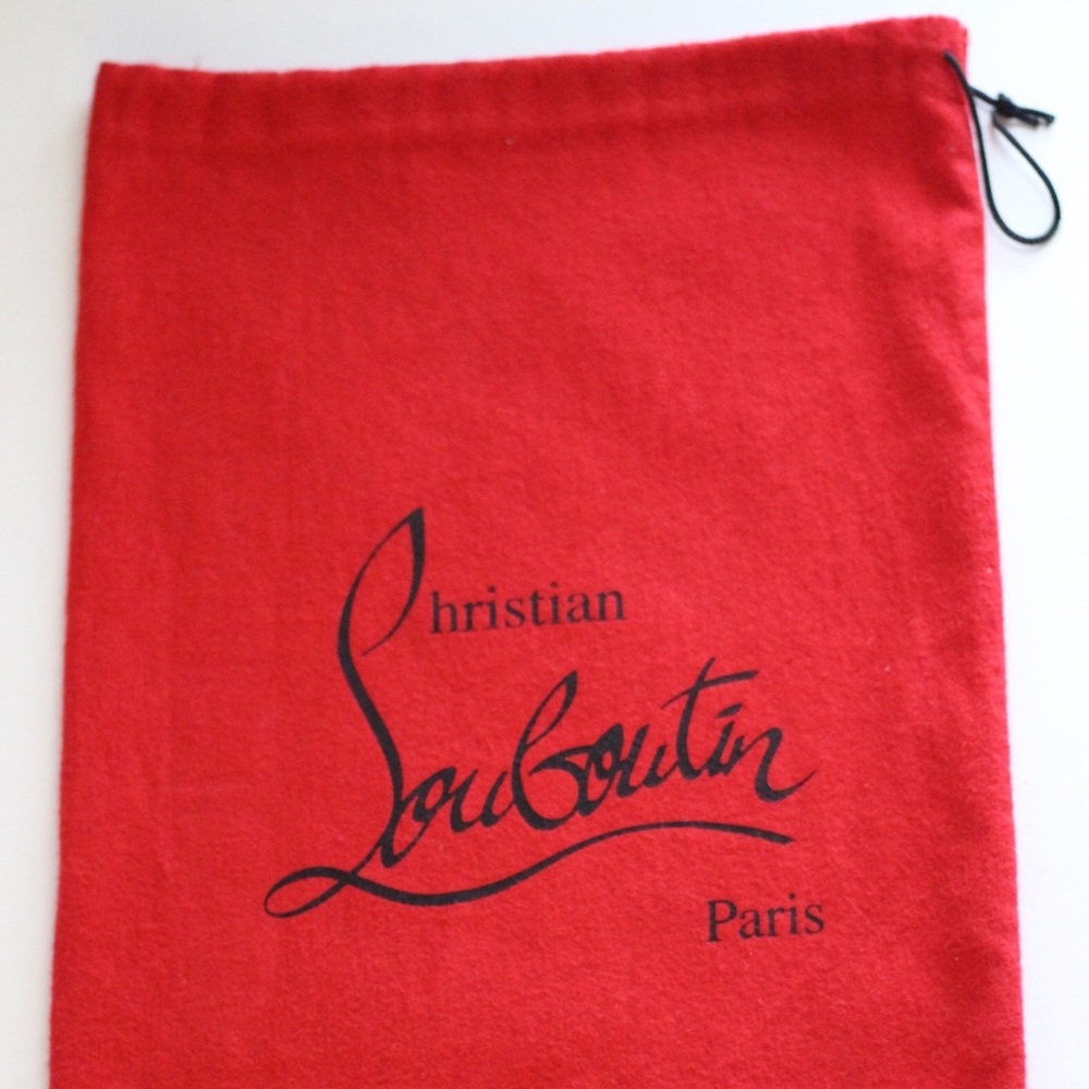 Christian Louboutin Red Shoe Bag